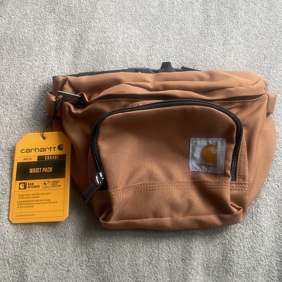 - - Carhartt WAIST UNISEX  FANNYPACK BAG *NEW* - Picture 1 of 11